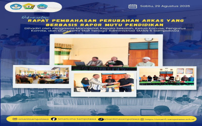SMA Negeri 5 Sampolawa Laksanakan Rapat Pembahasan Perubahan ARKAS Berbasis Rapor Mutu Pendidikan
