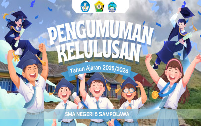 Pengumuman Kelulusan Kelas XII SMA Negeri 5 Sampolawa Tahun Ajaran 2025/206