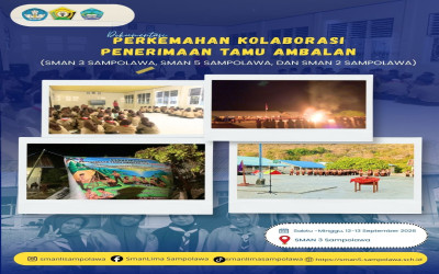 SMA Negeri 5 Sampolawa Ikuti Perkemahan Kolaborasi Penerimaan Tamu Ambalan Bersama SMAN 3 dan SMAN 2 Sampolawa
